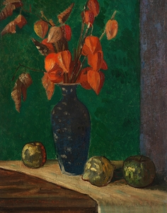 Winter Cherries by Mark Gertler [1891–1939]